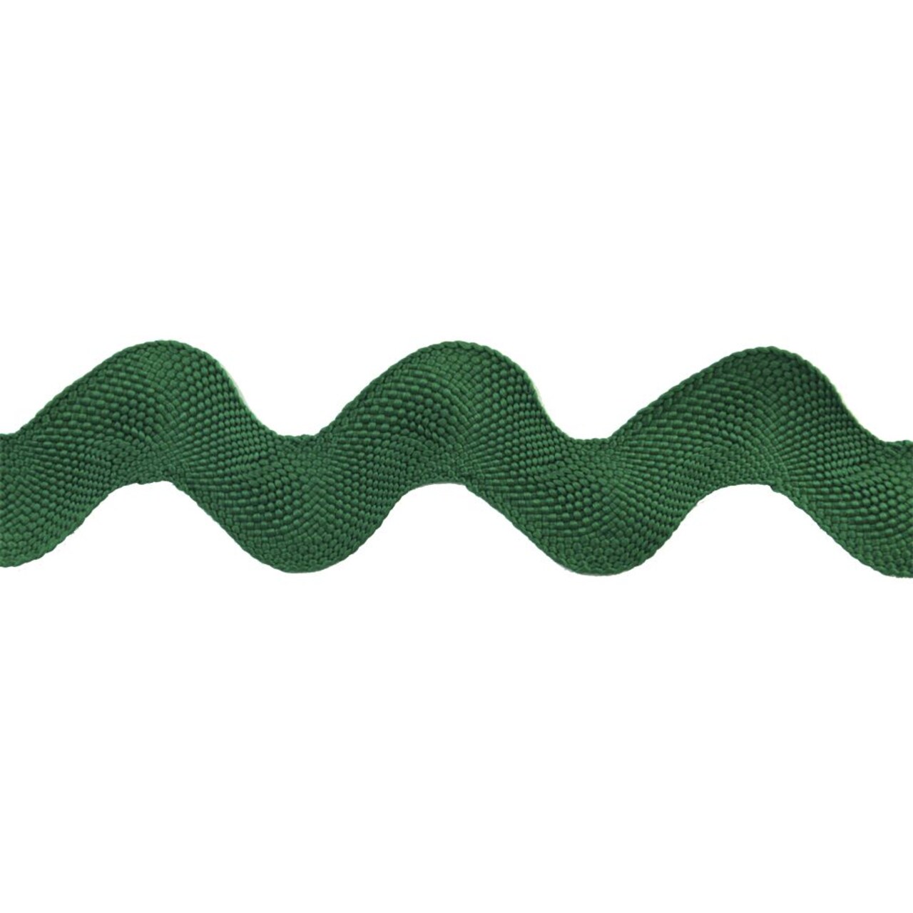 Belagio Large Ric Rac Trim, 1.25" Wide, 10-yard bolt, Emerald Green